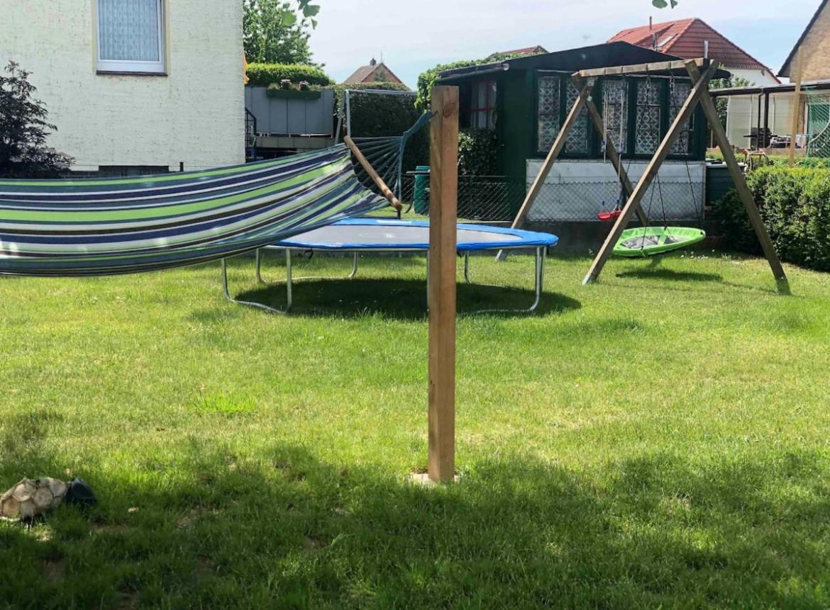 Kleine Gemuetliche Einliegerwohnung Mit Garten Und Pool Nordstemmen Exteriér fotografie