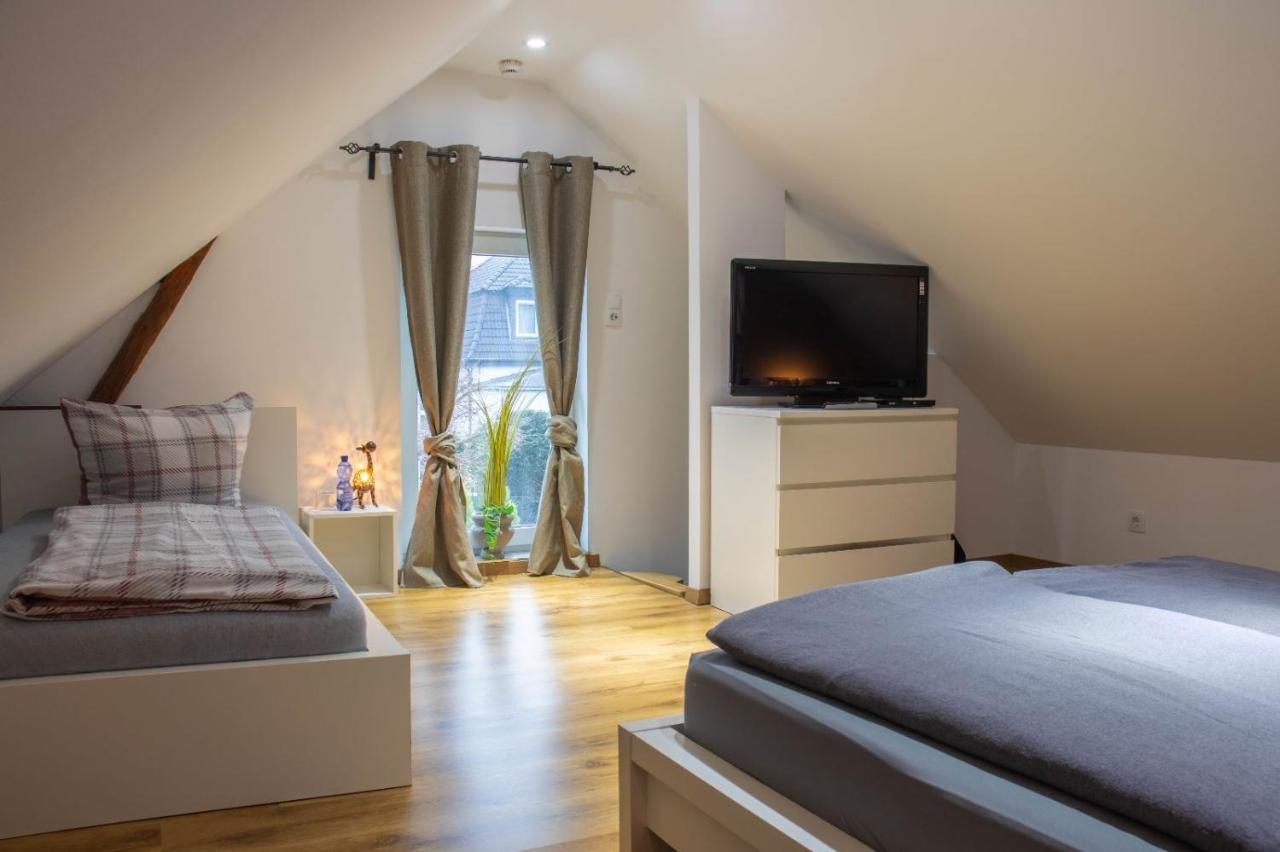 Kleine Gemuetliche Einliegerwohnung Mit Garten Und Pool Nordstemmen Exteriér fotografie